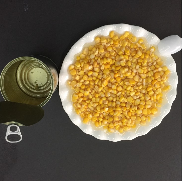 Sinocharm BRC-A approved Canned Sweet Corn Kernel