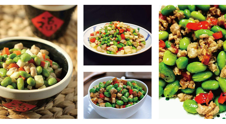 Frozen edamame IQF