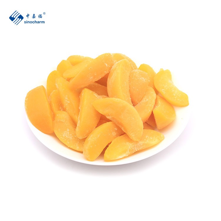 IQF Frozen Yellow Peaches