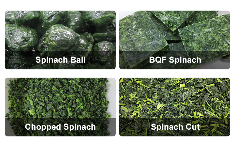 Frozen spinach Price