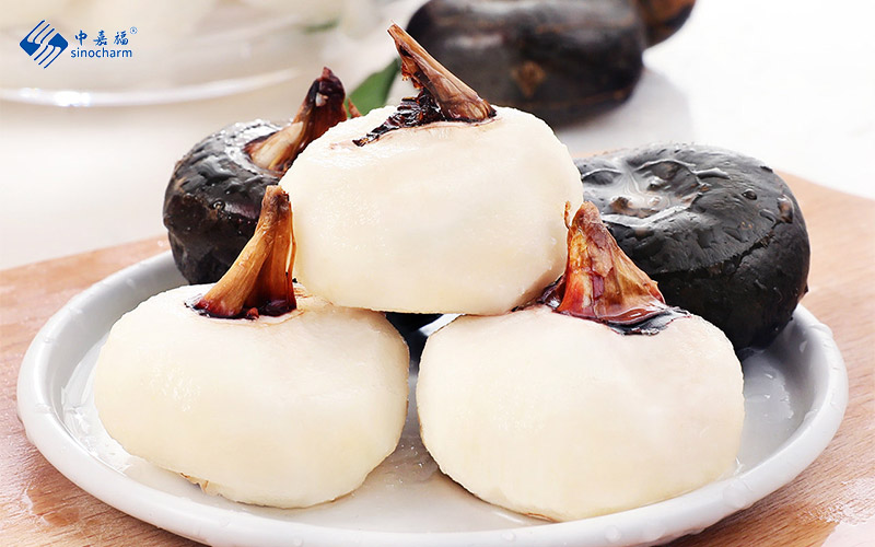 frozen water chestnut dices.