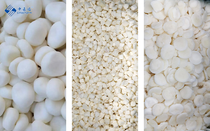 frozen water chestnut slices