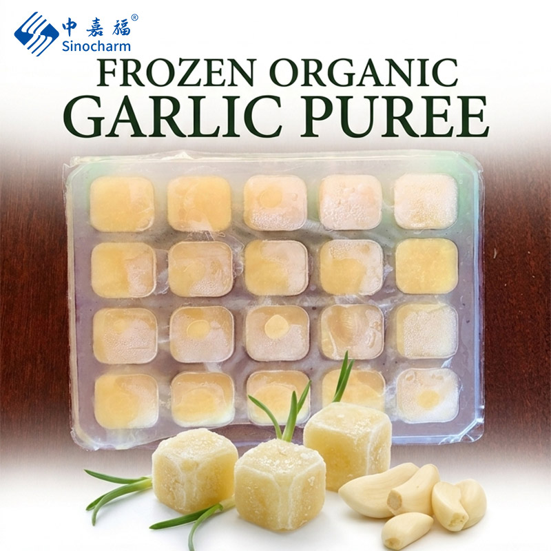IQF Frozen Crushed Garlic