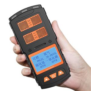 LCD 4 In 1 Gas Detector Multi Gas Alarm Detector