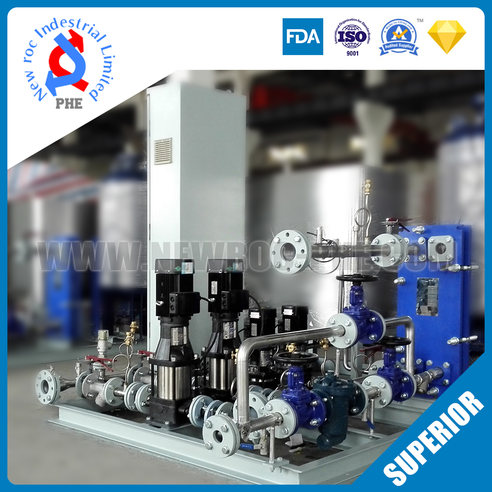 Beer Wort Counterflow Plate Heat Exchanger