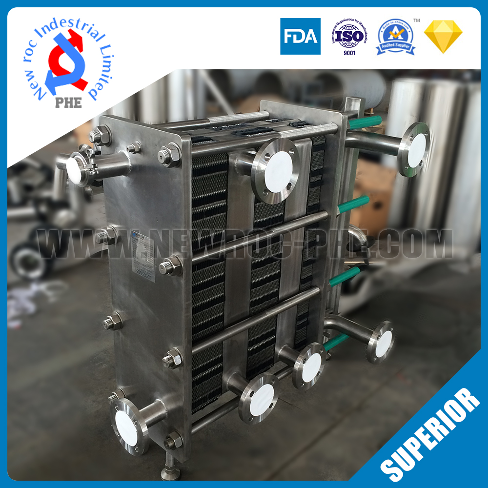 Heat Exchanger For Milk Pasteurizer