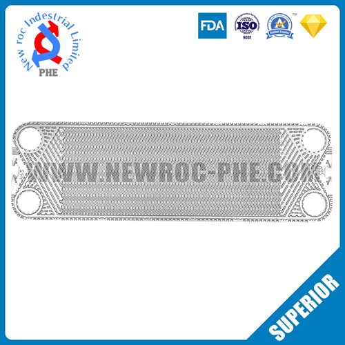 Perfect Replacement For ALFA LAVAL Plate Heat Exchanger Plate