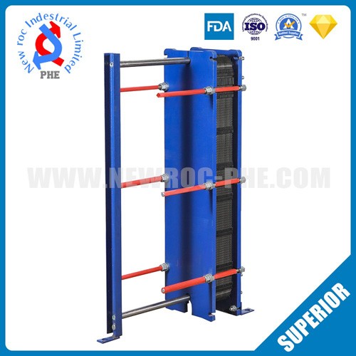 Food Industry Plate Heat Exchanger Cold Pasteurized