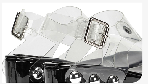 Clear TPU Platform Shoes