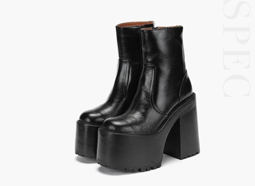 Comprar Botines vintage de plataforma gruesa de cuero negro, Botines vintage de plataforma gruesa de cuero negro Precios, Botines vintage de plataforma gruesa de cuero negro Marcas, Botines vintage de plataforma gruesa de cuero negro Fabricante, Botines vintage de plataforma gruesa de cuero negro Citas, Botines vintage de plataforma gruesa de cuero negro Empresa.