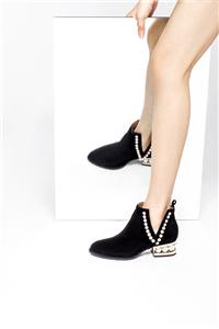 Botines de perlas