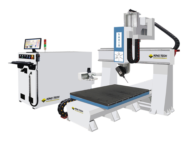 5 axis working center