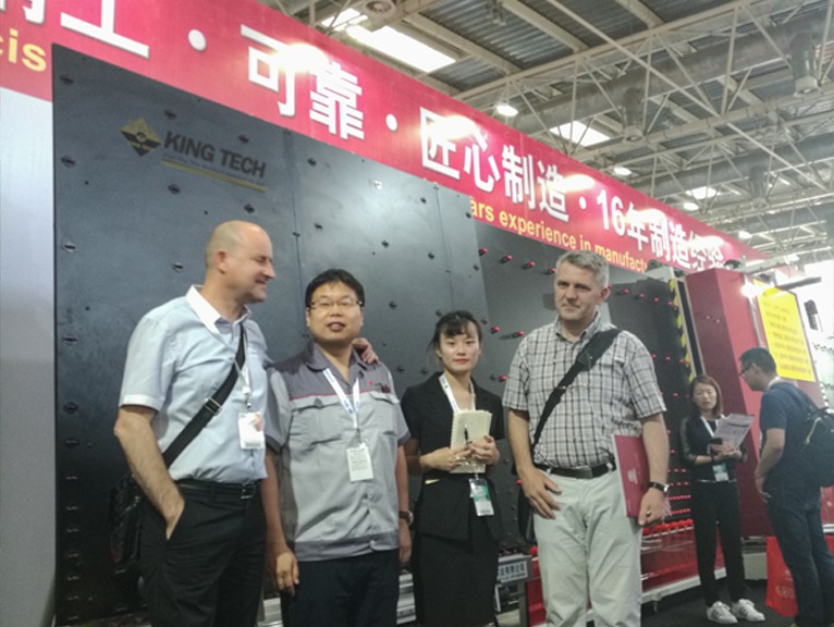 شارك KING TECH في معرض الصين الدولي التاسع والعشرين لتكنولوجيا صناعة الزجاج في عام 2018
