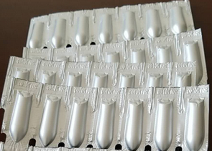 Double Aluminium Suppository Machine