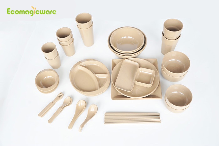 Family Rice Husk Tableware Sets Manufacturers, Family Rice Husk Tableware Sets Factory, Supply Family Rice Husk Tableware Sets