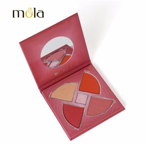 Paleta de blush creme de marca própria