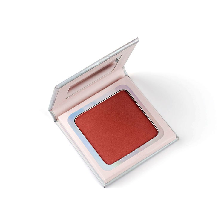 Single Pink Blush Compact Case Blusher For Makeup