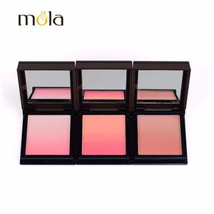 3 Color Makeup Blush Pink On Natural Private Label Blusher