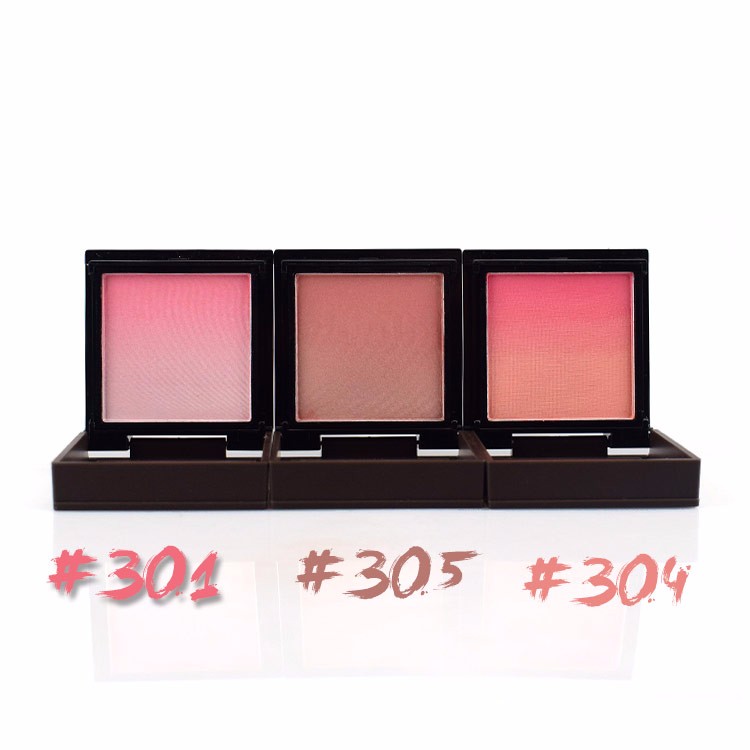 3 Color Makeup Blush Pink On Natural Private Label Blusher