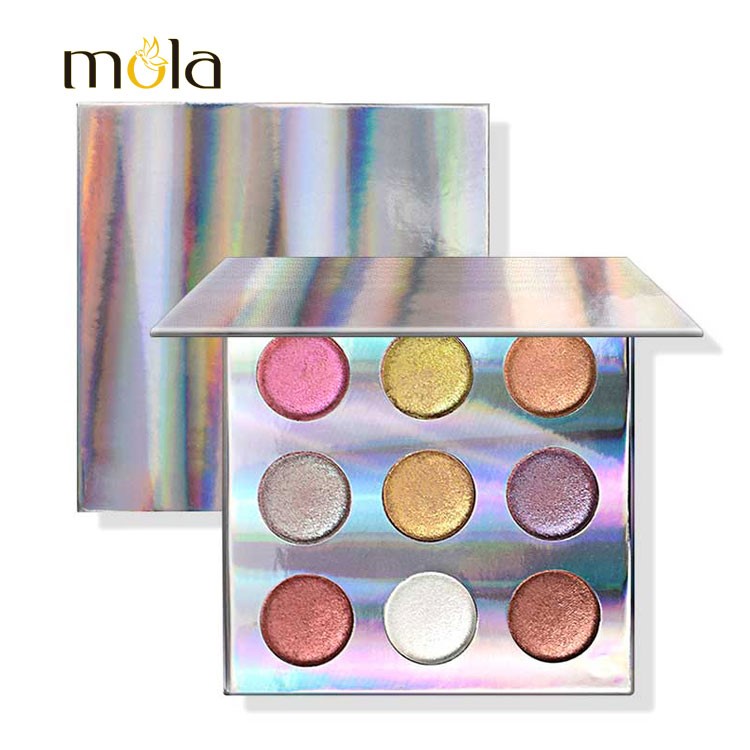 High Pigment 9 Color Baked Eyeshadow Palette