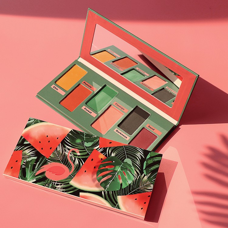 High Pigment Colorful Eyeshadow Palette For Summer