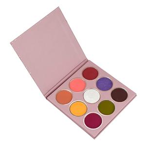 Paleta da sombra de 9 cores da marca própria Paleta colorida da sombra