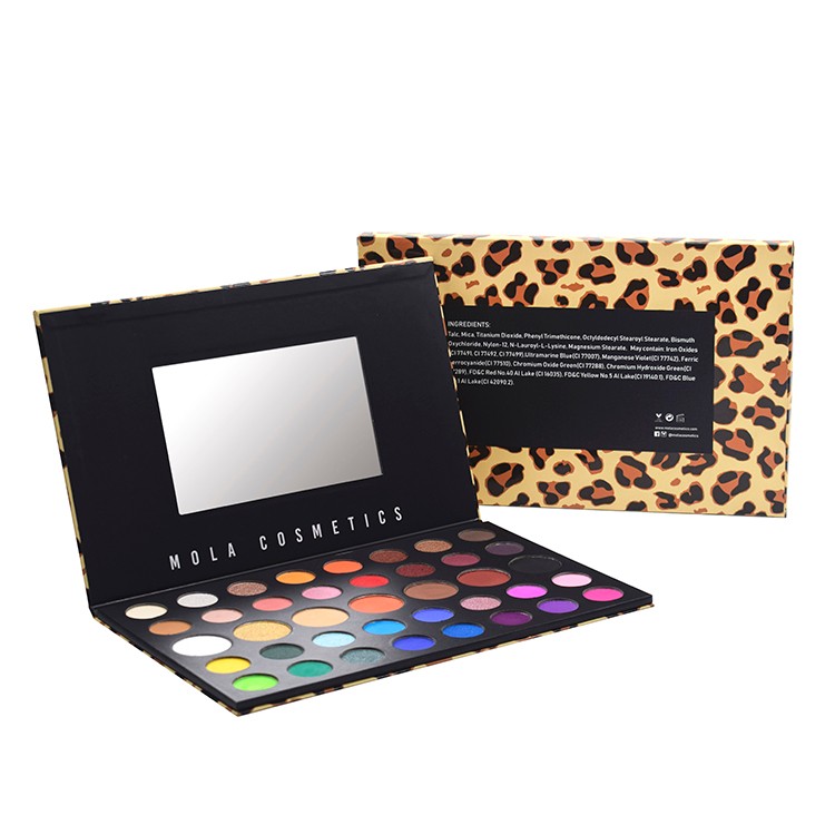 Innovation Products Makeup Leopard Print Neon Eyeshadow