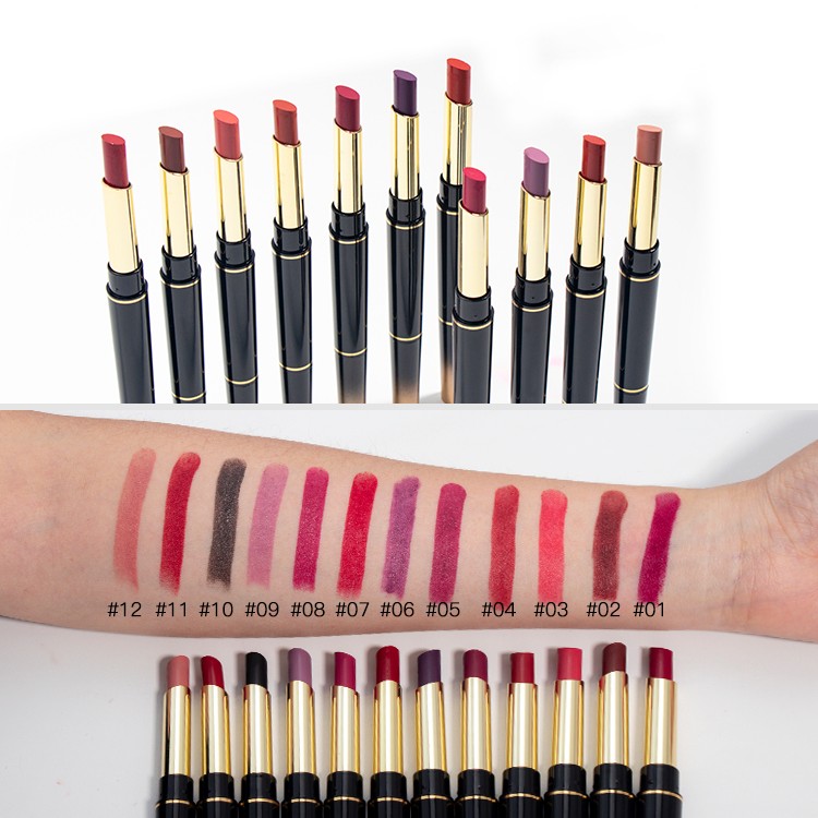 Pangmatagalang Pigmented Lipstick na May Lip Liner