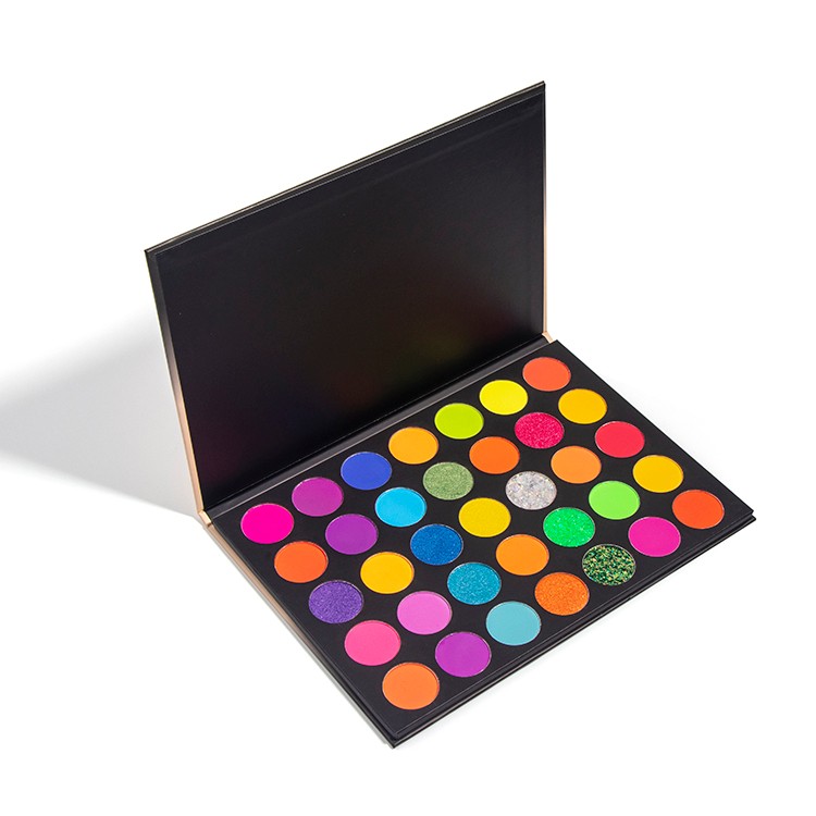 35 Colors Professional Neon Eyeshadow Palette