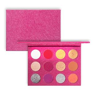 Professionell anpassad Shimmer Eyeshadow Palett
