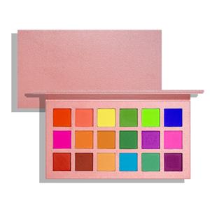 18 Color Unique Pink Matte Eyeshadow Palette