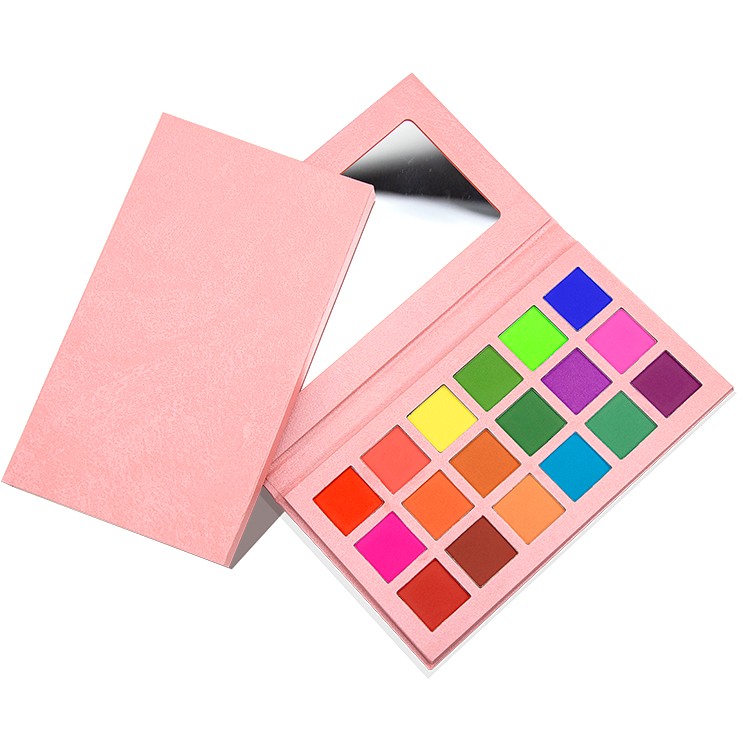 18 Color Unique Pink Matte Eyeshadow Palette