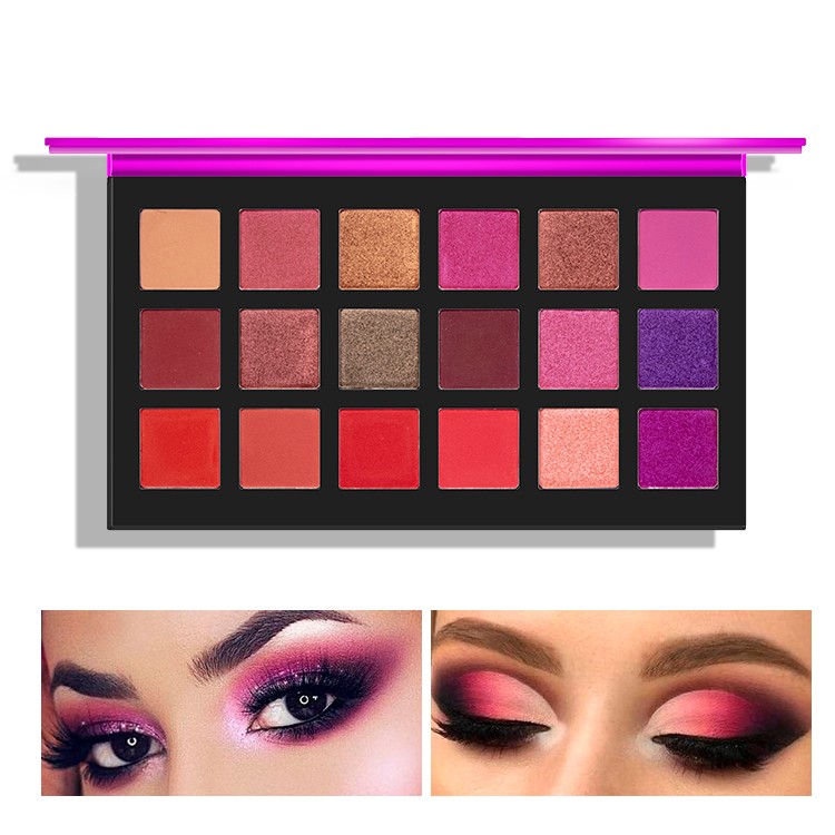 Highly Pigmented Natural Private Label Eyeshadow Palette
