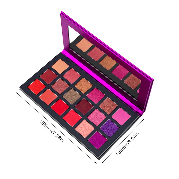 Highly Pigmented Natural Private Label Eyeshadow Palette