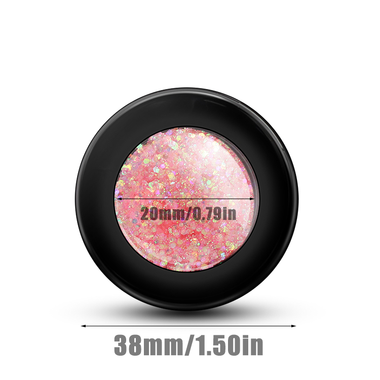 Wholesale Single Private Label Pressed Eyeshadow Makeup Glitter