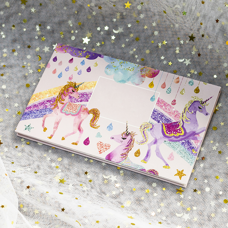 15 Color Summer Cute Unicorn Neon Eyeshadow Palette Private Label