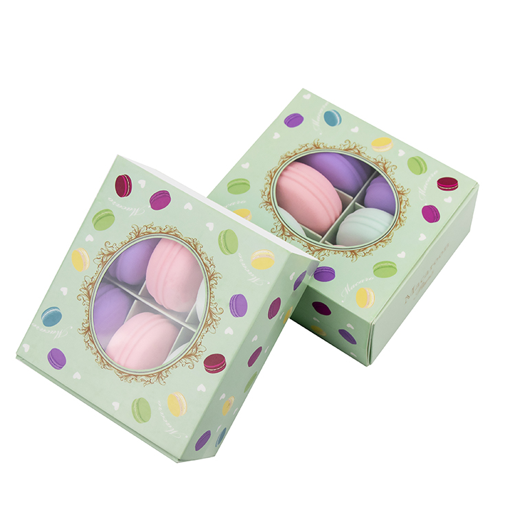 Macaron-shaped Private Label Cute Makeup Blender Puff Sponge Set