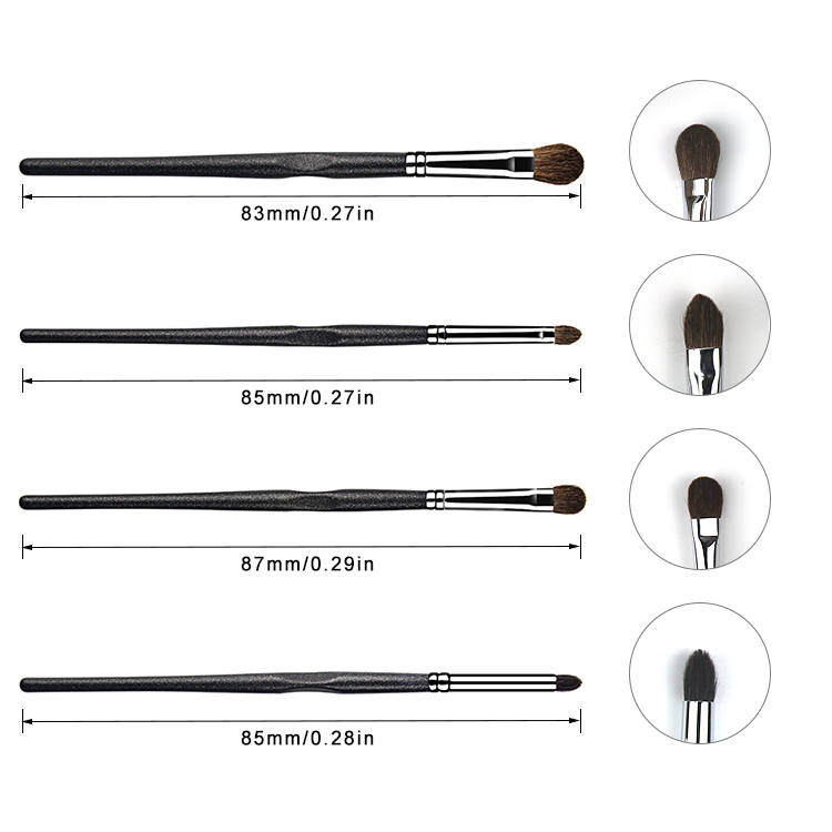 High Quality Creulty Free Eye Makeup Brush Set Private Label