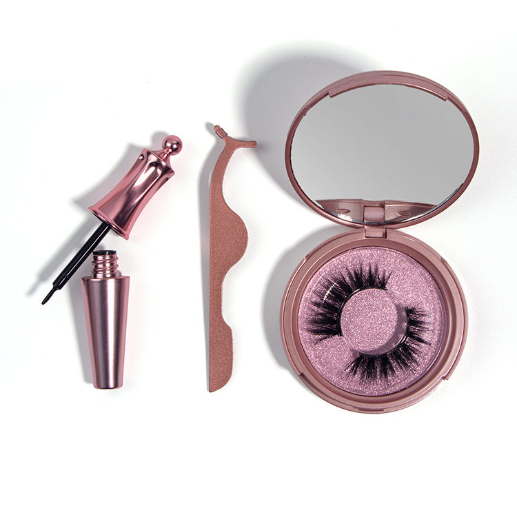 High Quality Private Label Low Moq Luxury Magnetic Eyeliner And Lashes Kit
