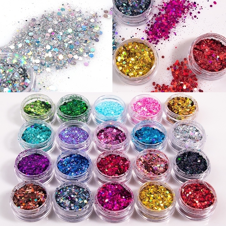 Low Moq High Quality Makeup Loose Glitter Private Label With 20 Colors