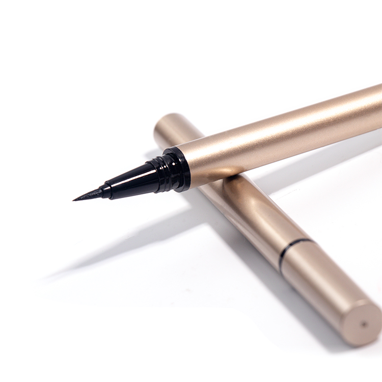Private Label New Arrival Waterproof Makeup Vegan Eyeliner Pencil In Gold