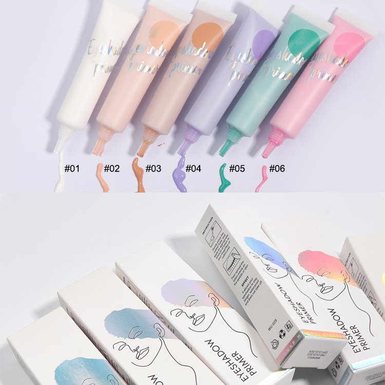 New Matte Colorful Waterproof Low Moq Trendy Liquid Eyeshadow Primer base Private Label