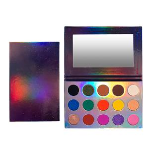 Nova paleta de sombras profissional personalizada com alta pigmentação na moda