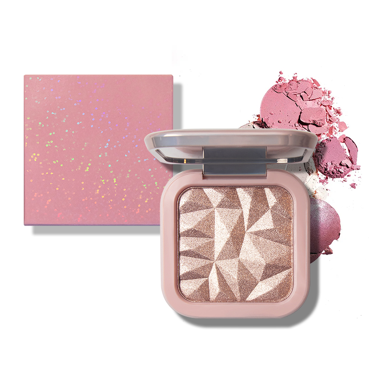 New Arrival Luxury Single Pressed Makeup Highlighter Compact