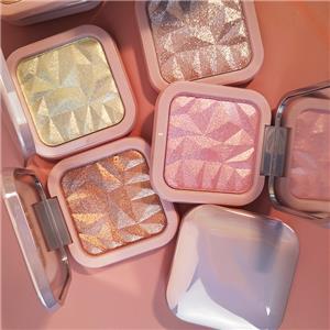 New Arrival Luxury Single Pressed Makeup Highlighter Compact