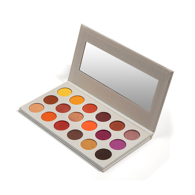 18 color eyeshadow palette private label