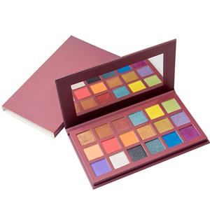Paleta de sombras de ojos de cosméticos de alta pigmentación de marca privada de nueva moda