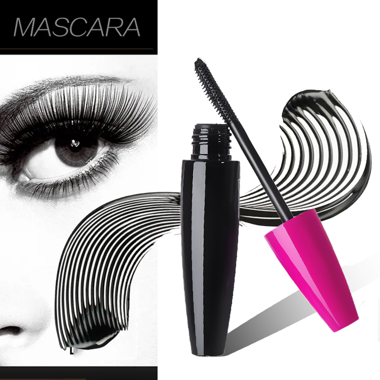 High Quality New Arrival Waterproof Unique Pink And Black Cute Mascara