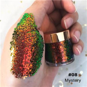 Liquid Chameleon Glitter Eyeshadow Powder Duradero No necesita pegamento
