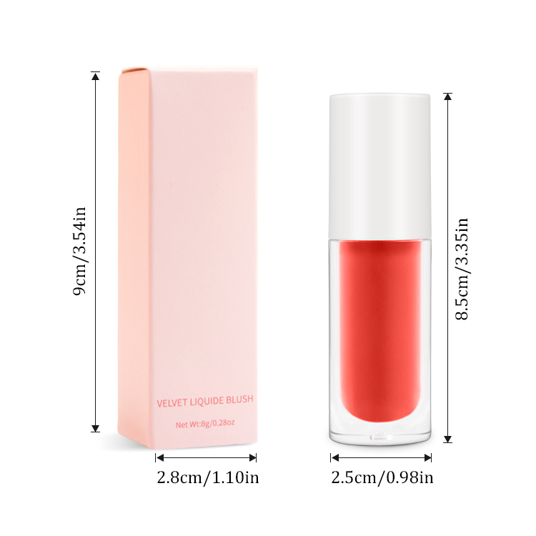 Natural-Looking Cream Blush Cheek Matte Liquid Blush Makeup